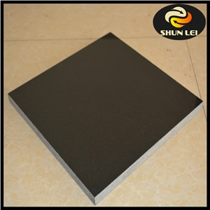 30.5x30.5cm Shanxi Black Granite Tile, Absolute Black Granite Tile. Granite Floor Tile