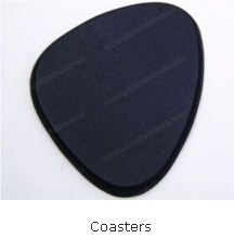 Placemat China Black Granite Coasters Kitchen Accessories