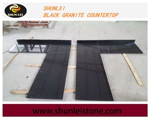 Shanxi Black Granite Kitchen Island, Kitchen Worktops