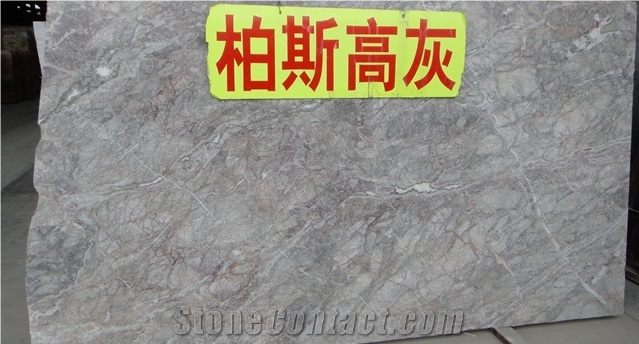 China Fior Di Pesco Carnico Marble Slabs & Tiles China Grey Veins Marble Tiles for Hotel Walling & Flooring