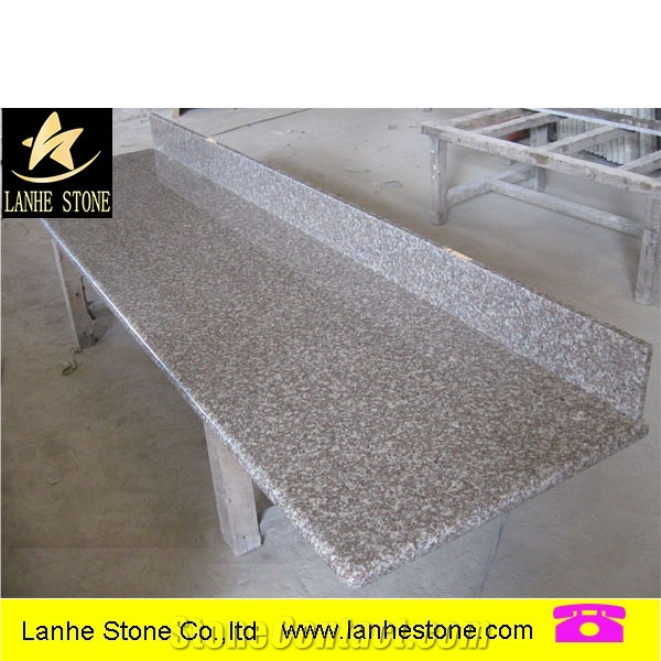 China Cheapest G664 Granite Polished Countertop,Laminated G664 Granite Kitchen Top