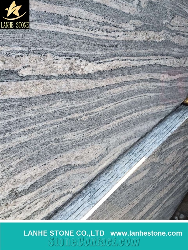 China Multicolor Grey Granite, China Juparana Granite, Polished Tile for Wall Covering