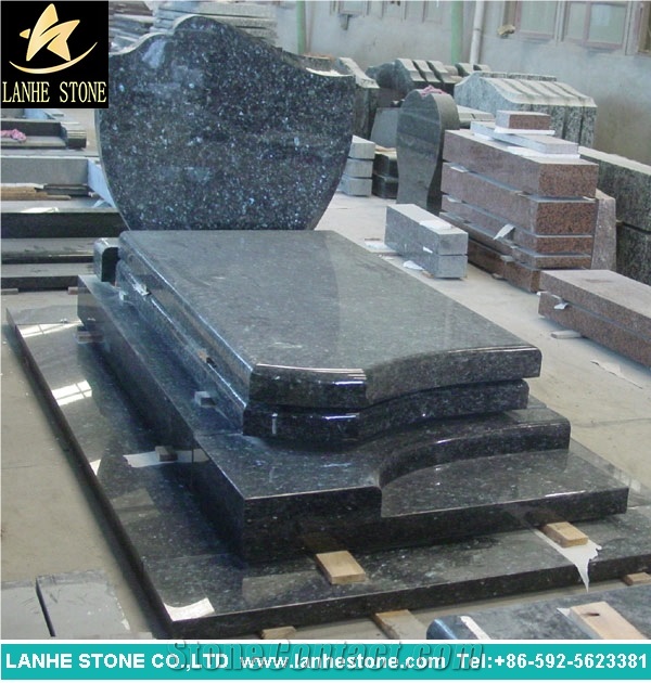 China Popular G603 Grey Granite Headstone,China Popular White Grey Granite G603 Heart Tombstones,Granite Tombstones with Heart Shape