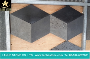 Chinese Black Basalt Tiles Cube Stone,Basalt Cube Stone,Granite Paving Cube Stone
