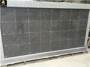 Chinese Grey Granite G654 Granite Columbarium