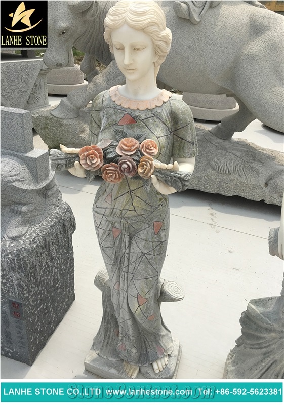 Granite Human Statue, Sculpture Stone Carving Granite Carving, Granite Sculpture