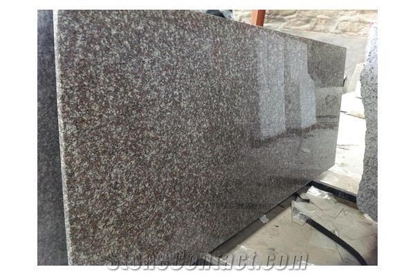 Fargo G664 Granite Polished Tiles and Slabs, G664/Luoyuan Red/Brainbrook Brown Granite Gang-Sawn Slabs for Wall Covering, Floor Covering