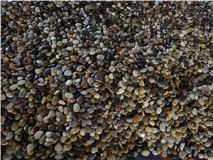 Fargo Multi Color High Polished Pebble Stone Mixed Color Best Polished River Stone Natural Stone Gravels Multi Color Aggregates River Pebble Stone for Walkway and Driveway