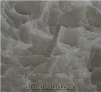 Ice Flake Jade Onyx Tiles & Slabs, White Onyx Flooring Tiles, Walling Tiles