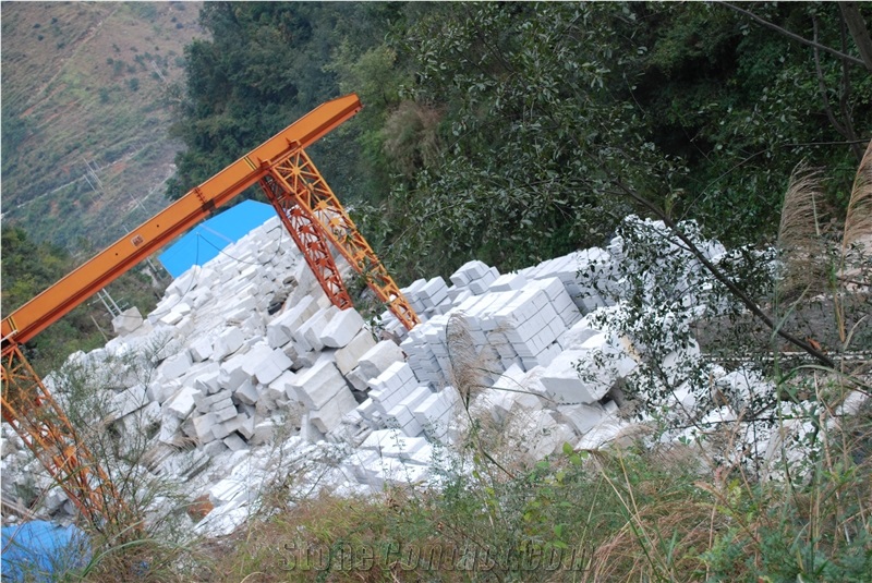 China White Granite Block,Quarry Owner,Good Quality,Big Quantity