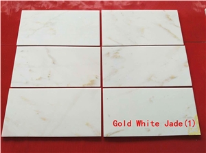 Gold White,Chinese White Marble,Quarry Owner,Good Quality,Big Quantity,Marble Tiles & Slabs,Marble Wall Covering Tiles
