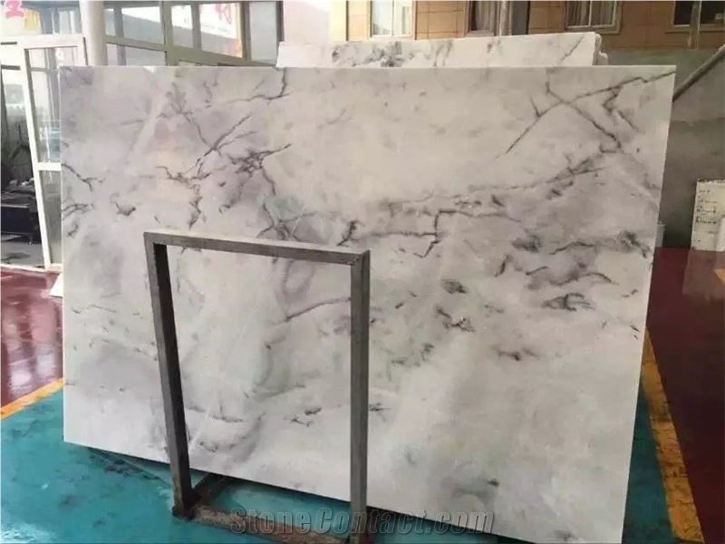 Grey Grain White Crystal,China White Marble,Quarry Owner,Good Quality,Big Quantity,Marble Tiles & Slabs,Marble Wall Covering Tiles