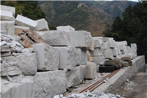Pear White Granite Block, China White Granite