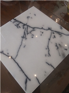 Plum Blossom White Marble,China White Marble,Quarry Owner,Good Quality,Big Quantity,Marble Tiles & Slabs,Marble Wall Covering Tiles,Rare and High Price