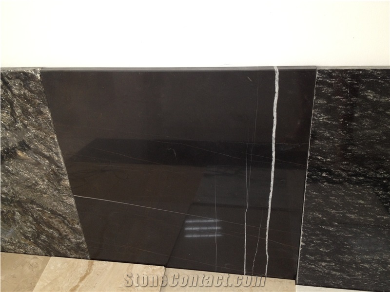 Royal Black Sandalwood(Marble),China Black Marble,Quarry Owner,Good Quality,Big Quantity,Marble Tiles & Slabs,Marble Wall Covering Tiles