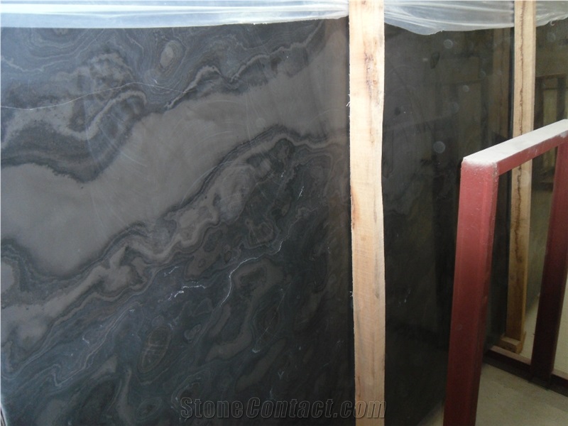 Royal Black Sandalwood(Marble) ,China White Marble,Quarry Owner,Good Quality,Big Quantity,Marble Tiles & Slabs,Marble Wall Covering Tiles
