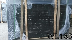 Silver Dragon ,China Black Marble,Quarry Owner,Good Quality,Big Quantity,Marble Tiles & Slabs,Marble Wall Covering Tiles