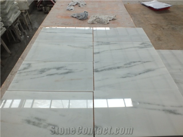 Swan White Marble Tile & Slab China White Marble