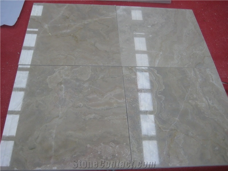 Veno Beige -Cross Cut Polished Slabs & Tiles, China Beige Marble