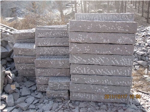 Cheapest Granite Palisade, G354 Red Palisade Pineappled, China Granite G354 Palisade