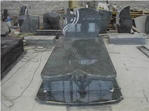 Poland Black Granite Tombstone & Monument