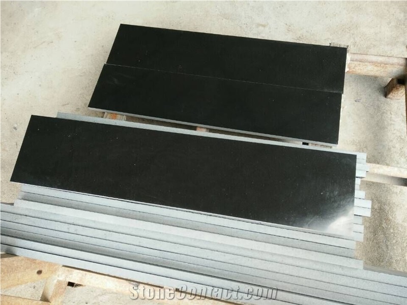 Mongolia Black Granite Tiles & Slabs, China Black Granite with High Quality & Cheap Price