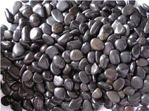 Black Pebble ,Black Aggregates, Flat Pebble ,Black Gravel ,Black River Stone, Polished Pebbles,Gravel