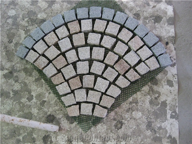 Square Pattern Back Mesh Paving Stone,Landscaping Walkway Pavers