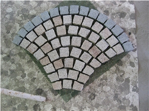 Square Pattern Back Mesh Paving Stone,Landscaping Walkway Pavers