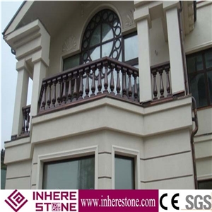 Building Stone Balustrade for House China Yellow Granite Balustrade & Railing