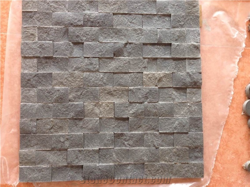 Hainan Grey Basalt Mosaics / Basalt Mosaic / Basaltina Mosaic / Inca Grey Mosaic / Basalto Mosaic / Bazalt Mosaic