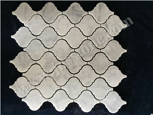 White Marble Mosaic / Carrara Marble Mosaic Tiles/ New Design Pattern / Natural Stone Marble.