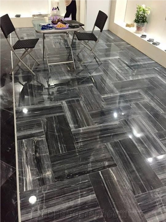 B-Black Marble tiles & slabs, polished marble flooring tiles 