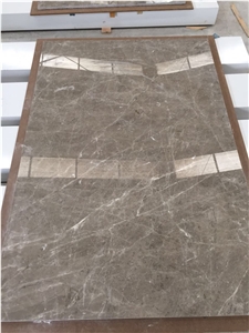 Silver Brown Marble Tiles, Slabs, polished marble floor covering tiles, wall tiles 