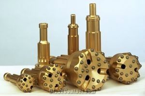 M50/Ql50/Br5 Dth Bits for Underground Mining, Quarries, Hydraulic and Water Well Drilling