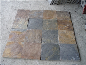 Rusty Slate Tile & Slab for Floor Tiles