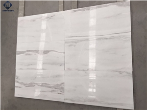 Polished White Marble Tile & Slab ,China Panda White Marble Wall/Floor Covering Tiles