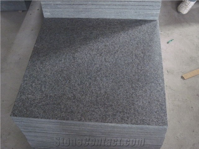 G684 China Black Nero Basalto Tiles & Slabs Flamed /Lava Stone Tiles