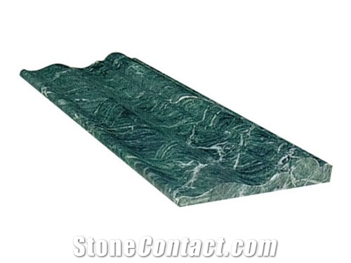 Imperial Green Marble Border Lines /India Green Marble Moulding