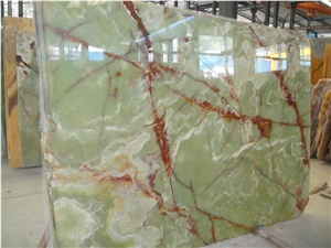 Indian Green Onyx Tiles for Wall/ Fireplace Surround Background Covering