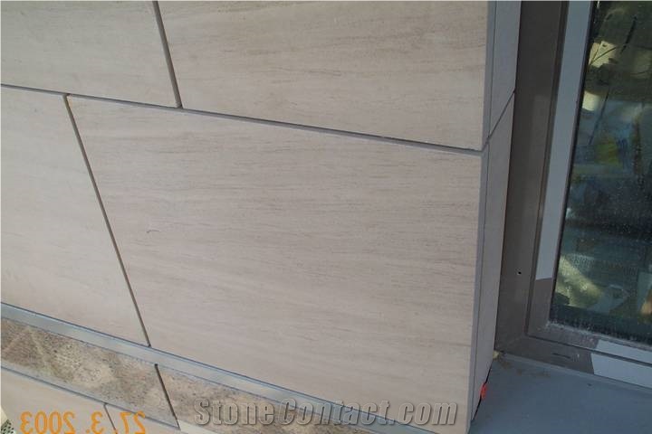 Moca Creme Contra Limestone Tiles /Mocca Creme Limestone Slabs for Home or Hotel Walling & Flooring