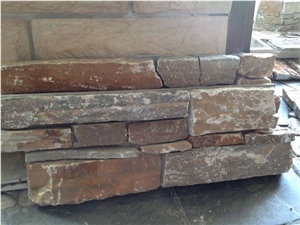 China Rust Slate Cultured Stone for Wall Covering