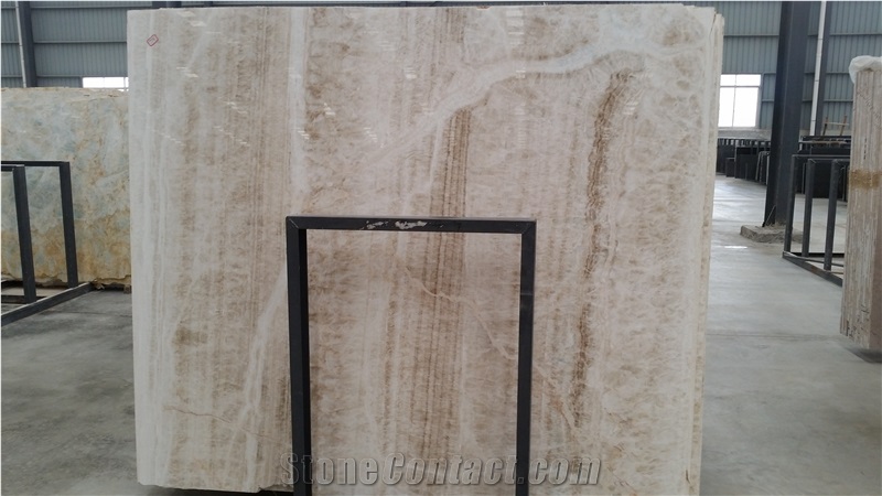 Chen Chun Silk White Onyx,China White Onyx Slab&Tile,Polished Surface