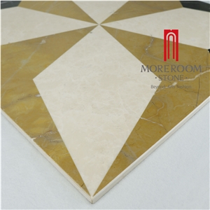 Amarillo Mares Spain Beige Marble Laminated Thin Marble