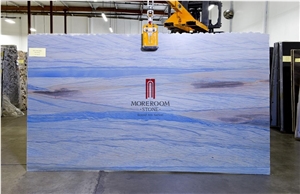 Blue Marble Slab with High Quality for Hotel or Interior Design