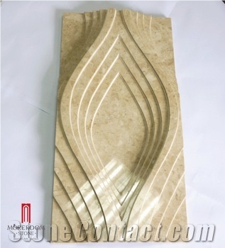 Cappuccino Background Marble Beige 3d Marble Background Decor Ceramic Backed with High Quality