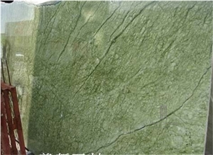 China Dandong Green Marble Chinese Marble Price Light Green Marble Slab Tiles