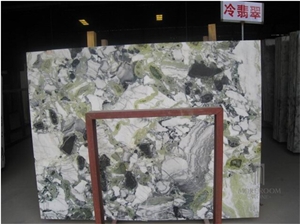 Chinese Ice Emerald Marble Ice Jade Marble Green Emerald Marble Slabs