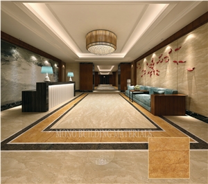Gold Color Tile,Tile Flooring,Livingroom Tile,Marble Ceramic Tile Design