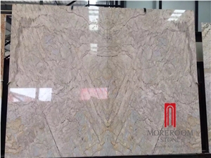 Gold Marble Book Match and Big Slab